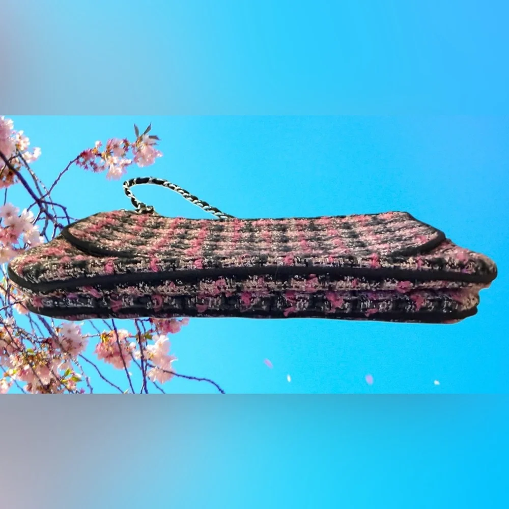 Realities Vintage Y2K Tweed Crossbody Bag